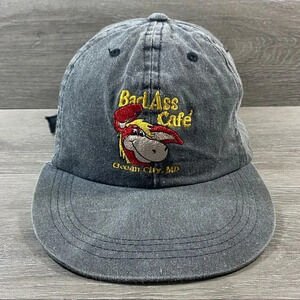Vintage OCMD Bad Ass Cafe Beach Vacation StrapBack Dad Hat